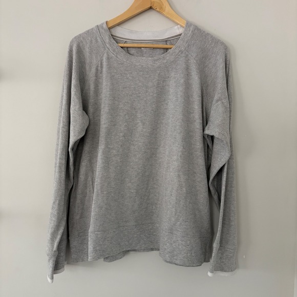 Faherty Other - Faherty Mens XL Heather Gray Crew Neck Long Sleeve Pullover Casual Sweatshirt